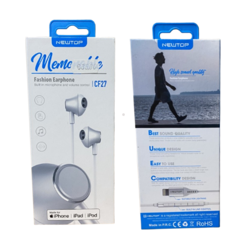 NEWTOP MEMORABLE FASHION EARPHONE 1PZ