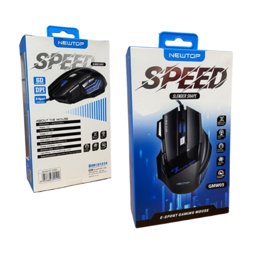 SPEED E-SPORT GAMING MOUSE NEWTOP 1PZ