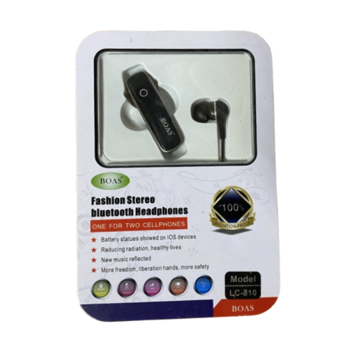 BOAS FASSHION STEREO BLUETOOTH HEADPHONE-USED M:LC-810