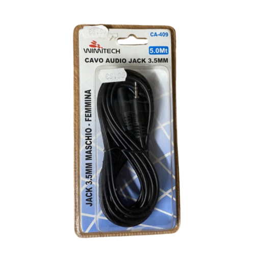 WIMITECH CAVO AUDIO JACK 3.5MM 5.0MT