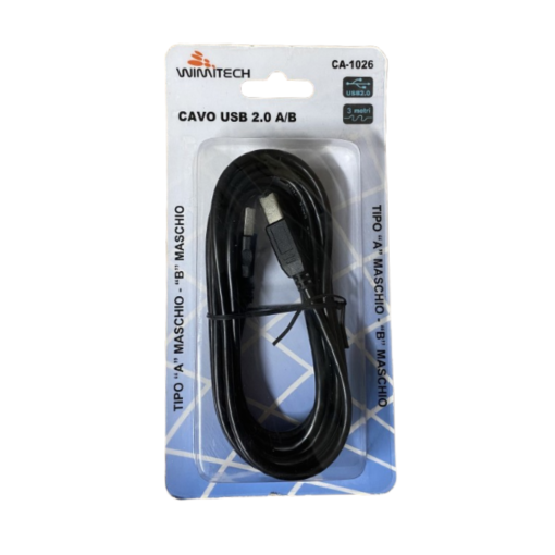 WIMITECH CAVO USB 2.0 A/B CA-1026