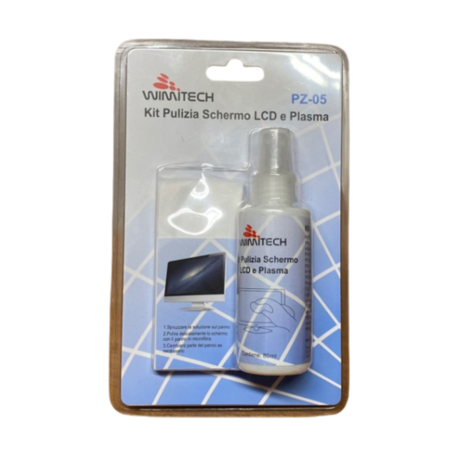 WIMITECH KIT PULIZIA SCHERMO LCD E PLASMA 1PZ