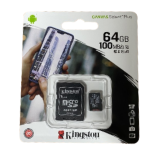 KINGSTON TECHNOLOGY MICRO SD ADOPTER 64GB-100MBS