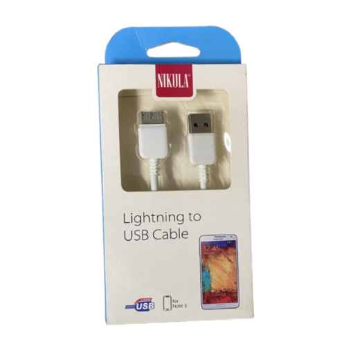 NIKULA LIGHTNING USB CABLE 1PZ