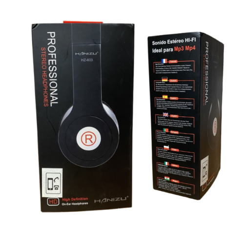 HANIZU PROFESSIONAL STEREO HEADPHONES HZ-603