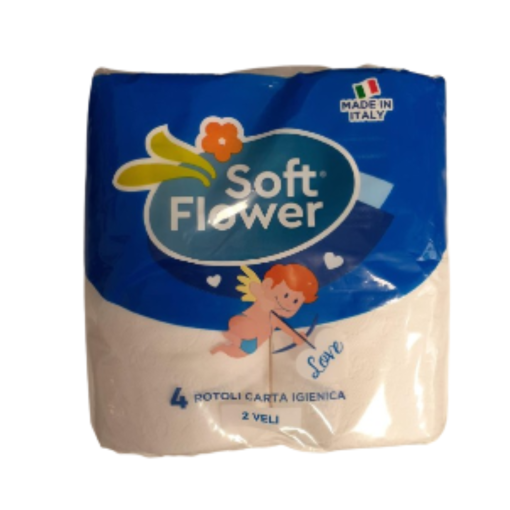SOFT FLOWER 4 TOILET PAPER