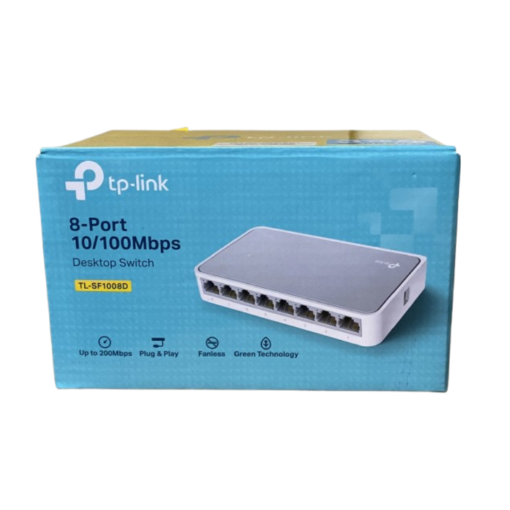 TP-LINK 8-PORT DESKTOP SWITCH 10/100MBPS